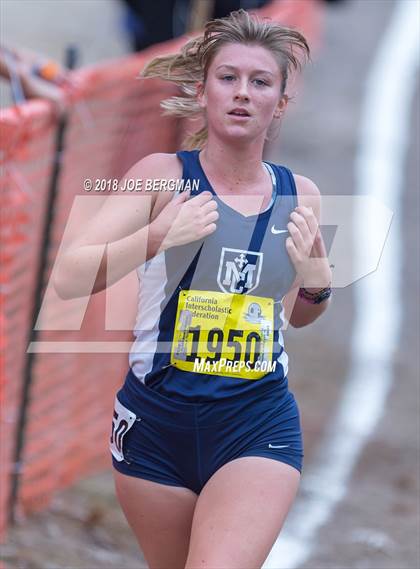 Thumbnail 1 in CIF State Cross Country Championships (Girls D4 Race) photogallery.