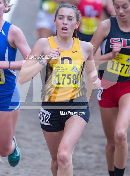 Thumbnail 3 in CIF State Cross Country Championships (Girls D4 Race) photogallery.