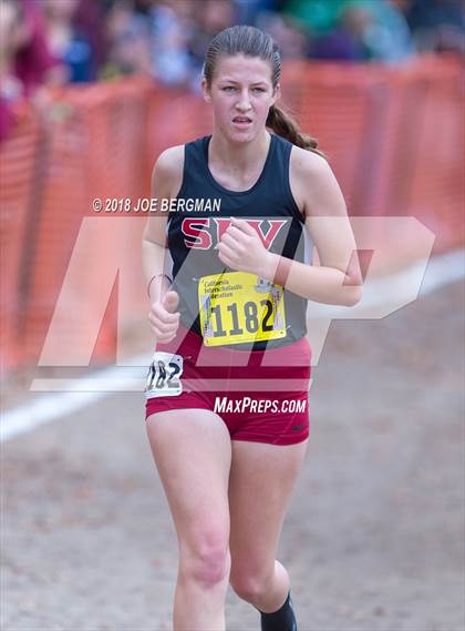 Thumbnail 3 in CIF State Cross Country Championships (Girls D4 Race) photogallery.