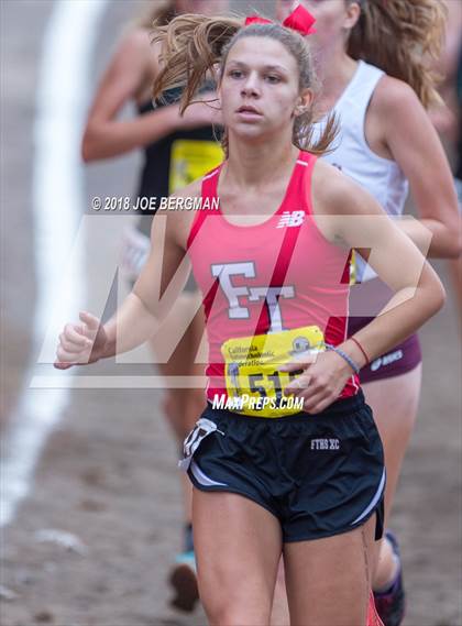 Thumbnail 2 in CIF State Cross Country Championships (Girls D4 Race) photogallery.