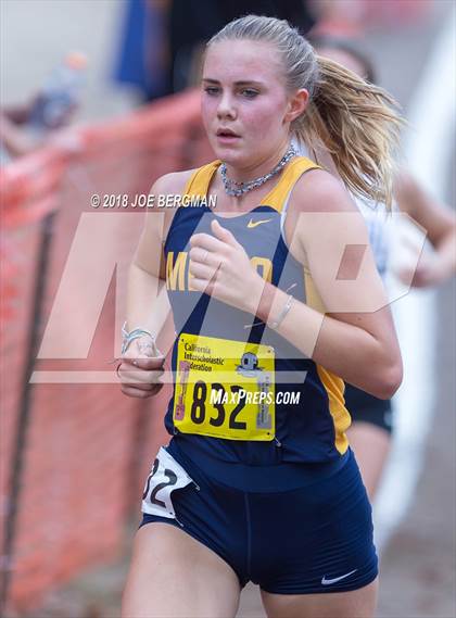 Thumbnail 2 in CIF State Cross Country Championships (Girls D4 Race) photogallery.