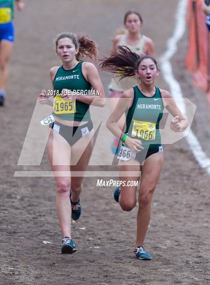 Thumbnail 2 in CIF State Cross Country Championships (Girls D4 Race) photogallery.