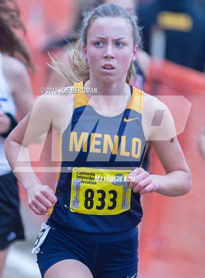Thumbnail 2 in CIF State Cross Country Championships (Girls D4 Race) photogallery.