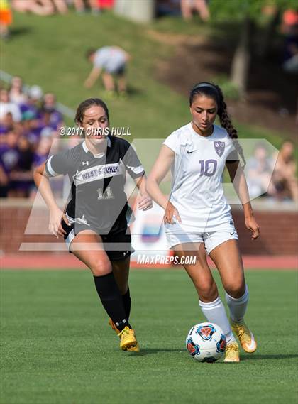 Thumbnail 3 in West Stokes vs. Carrboro (NCHSAA 2A Final) photogallery.