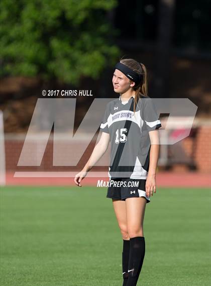 Thumbnail 2 in West Stokes vs. Carrboro (NCHSAA 2A Final) photogallery.