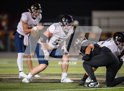 Thumbnail 2 in Lake Creek vs. Crockett (UIL Football 5A Division 2 Region III Area) photogallery.