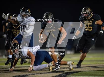 Thumbnail 3 in Lake Creek vs. Crockett (UIL Football 5A Division 2 Region III Area) photogallery.
