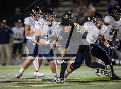 Thumbnail 3 in Lake Creek vs. Crockett (UIL Football 5A Division 2 Region III Area) photogallery.