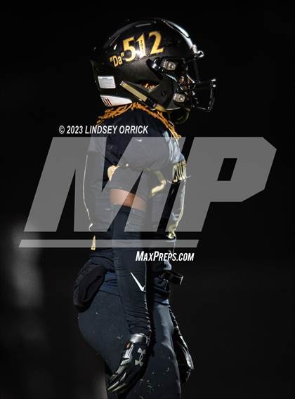 Thumbnail 1 in Lake Creek vs. Crockett (UIL Football 5A Division 2 Region III Area) photogallery.