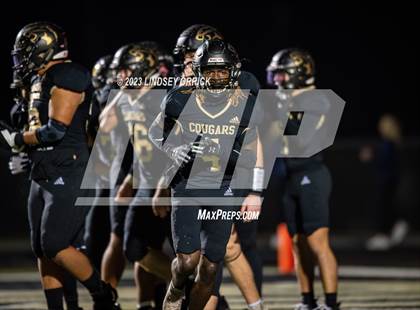 Thumbnail 2 in Lake Creek vs. Crockett (UIL Football 5A Division 2 Region III Area) photogallery.