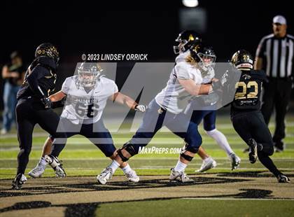 Thumbnail 3 in Lake Creek vs. Crockett (UIL Football 5A Division 2 Region III Area) photogallery.