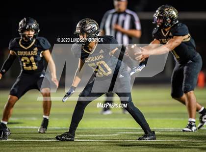 Thumbnail 2 in Lake Creek vs. Crockett (UIL Football 5A Division 2 Region III Area) photogallery.