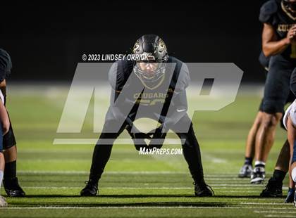 Thumbnail 3 in Lake Creek vs. Crockett (UIL Football 5A Division 2 Region III Area) photogallery.