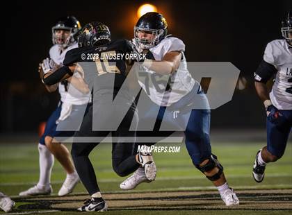 Thumbnail 1 in Lake Creek vs. Crockett (UIL Football 5A Division 2 Region III Area) photogallery.