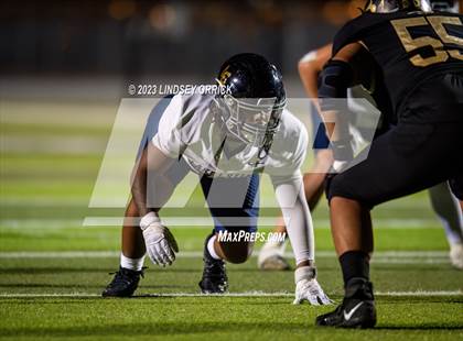 Thumbnail 2 in Lake Creek vs. Crockett (UIL Football 5A Division 2 Region III Area) photogallery.