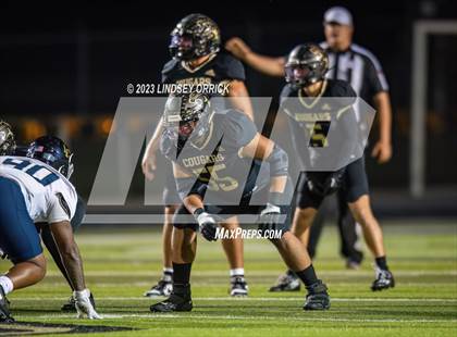 Thumbnail 2 in Lake Creek vs. Crockett (UIL Football 5A Division 2 Region III Area) photogallery.
