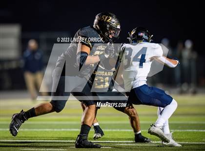Thumbnail 1 in Lake Creek vs. Crockett (UIL Football 5A Division 2 Region III Area) photogallery.