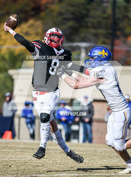 Thumbnail 2 in Nansemond-Suffolk Academy @ North Cross (VISAA Division II Semifinal) photogallery.
