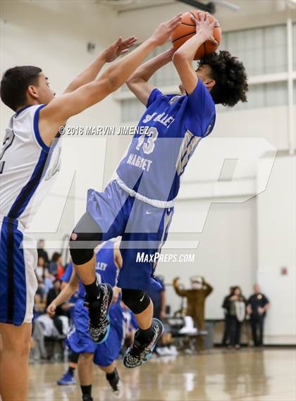 Thumbnail 2 in Sun Valley Magnet vs. Brea Olinda (CIF D5 Final) photogallery.