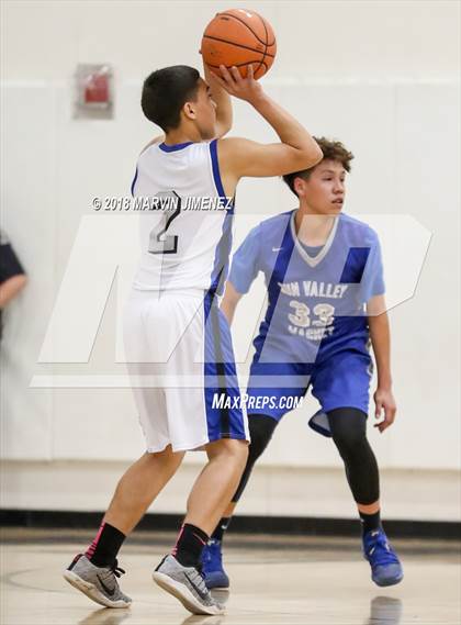 Thumbnail 2 in Sun Valley Magnet vs. Brea Olinda (CIF D5 Final) photogallery.