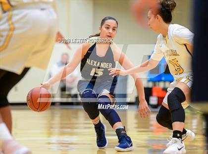 Thumbnail 2 in Alexander vs. East Central (UIL 6A Regional Semifinals) photogallery.