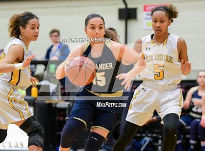 Thumbnail 2 in Alexander vs. East Central (UIL 6A Regional Semifinals) photogallery.