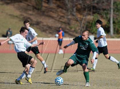 Thumbnail 2 in Green Hope vs Myers Park (NCHSAA 4A Final) photogallery.