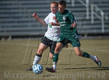Thumbnail 3 in Green Hope vs Myers Park (NCHSAA 4A Final) photogallery.