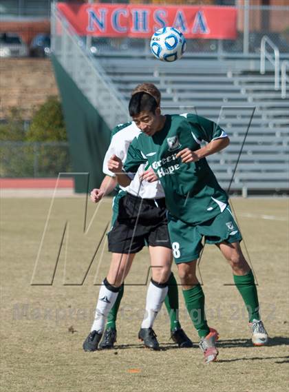 Thumbnail 3 in Green Hope vs Myers Park (NCHSAA 4A Final) photogallery.