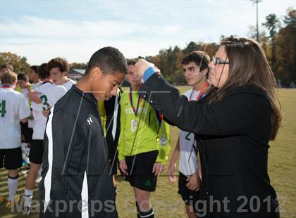 Thumbnail 3 in Green Hope vs Myers Park (NCHSAA 4A Final) photogallery.