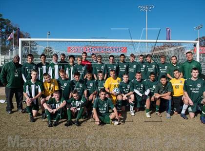Thumbnail 3 in Green Hope vs Myers Park (NCHSAA 4A Final) photogallery.