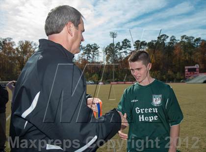 Thumbnail 3 in Green Hope vs Myers Park (NCHSAA 4A Final) photogallery.