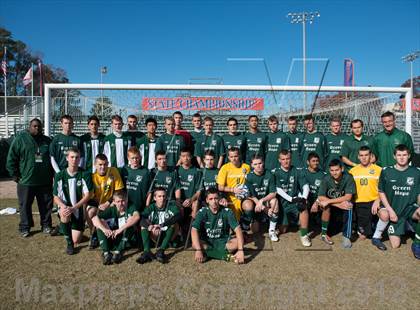 Thumbnail 1 in Green Hope vs Myers Park (NCHSAA 4A Final) photogallery.