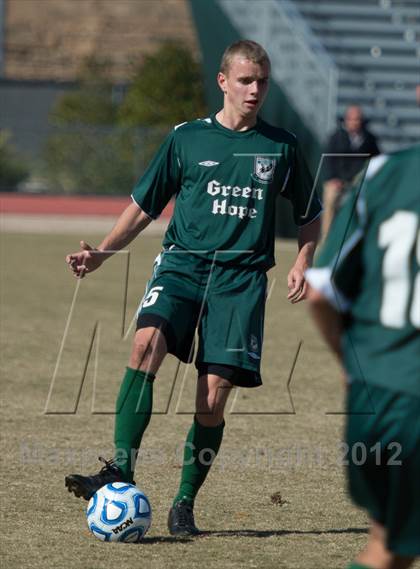 Thumbnail 3 in Green Hope vs Myers Park (NCHSAA 4A Final) photogallery.