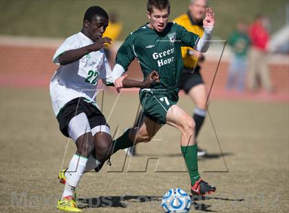 Thumbnail 2 in Green Hope vs Myers Park (NCHSAA 4A Final) photogallery.