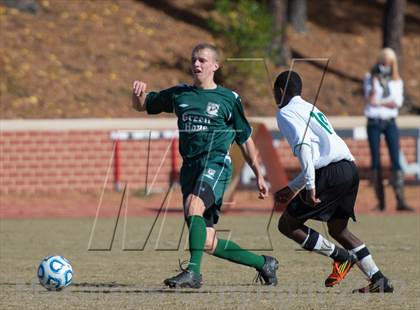 Thumbnail 3 in Green Hope vs Myers Park (NCHSAA 4A Final) photogallery.