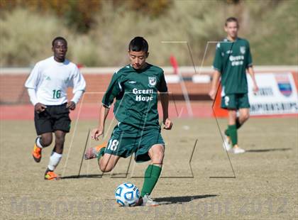 Thumbnail 3 in Green Hope vs Myers Park (NCHSAA 4A Final) photogallery.