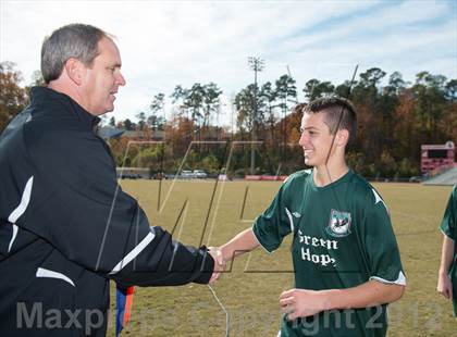 Thumbnail 2 in Green Hope vs Myers Park (NCHSAA 4A Final) photogallery.