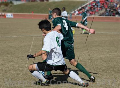 Thumbnail 3 in Green Hope vs Myers Park (NCHSAA 4A Final) photogallery.