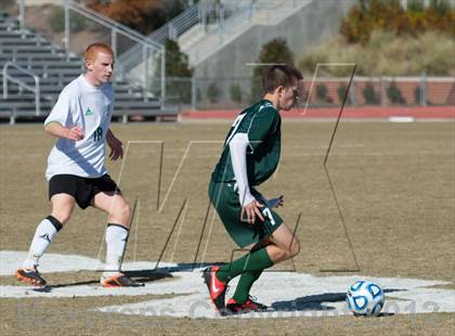 Thumbnail 3 in Green Hope vs Myers Park (NCHSAA 4A Final) photogallery.