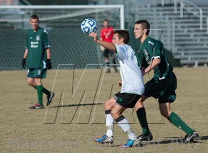 Thumbnail 1 in Green Hope vs Myers Park (NCHSAA 4A Final) photogallery.