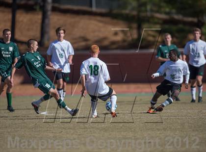 Thumbnail 1 in Green Hope vs Myers Park (NCHSAA 4A Final) photogallery.