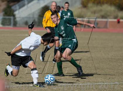 Thumbnail 1 in Green Hope vs Myers Park (NCHSAA 4A Final) photogallery.