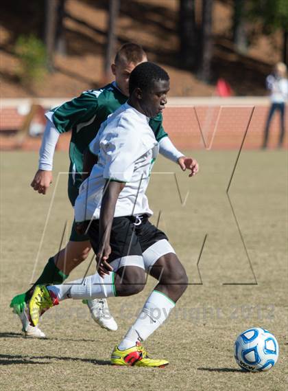 Thumbnail 2 in Green Hope vs Myers Park (NCHSAA 4A Final) photogallery.