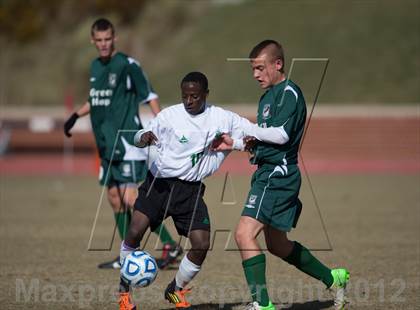 Thumbnail 3 in Green Hope vs Myers Park (NCHSAA 4A Final) photogallery.