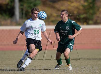 Thumbnail 2 in Green Hope vs Myers Park (NCHSAA 4A Final) photogallery.