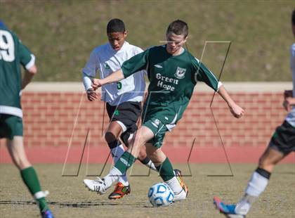 Thumbnail 1 in Green Hope vs Myers Park (NCHSAA 4A Final) photogallery.