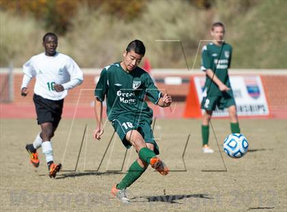 Thumbnail 1 in Green Hope vs Myers Park (NCHSAA 4A Final) photogallery.