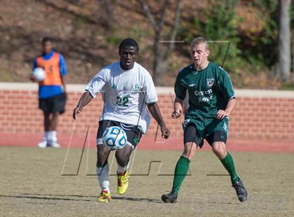 Thumbnail 2 in Green Hope vs Myers Park (NCHSAA 4A Final) photogallery.