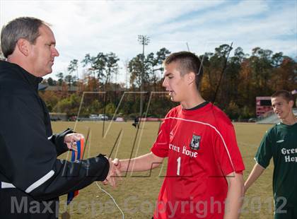 Thumbnail 2 in Green Hope vs Myers Park (NCHSAA 4A Final) photogallery.